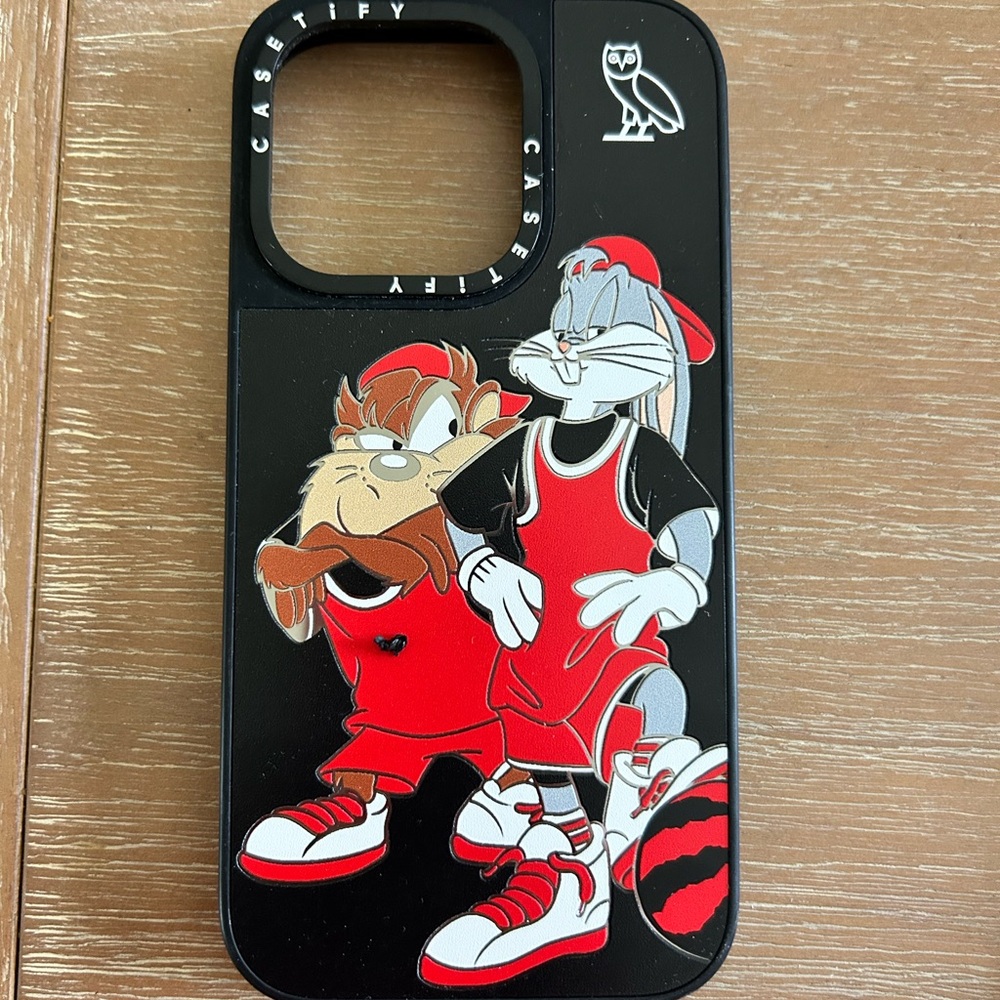 Casetify Black and Red Cartoon Character iPhone Case
